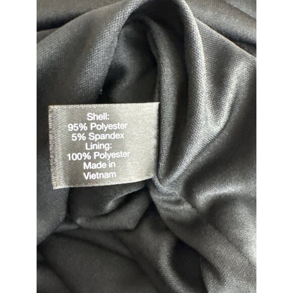 Lane Bryant Plus Size 24w Black Blue Long Sleeve Dress NEW $89 - Picture 6 of 6